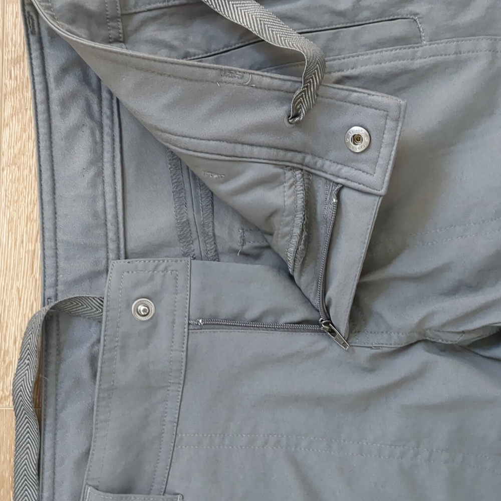 REI Women's Gray Pants Convertible Hiking Pants Water Resistant Finish 8 Petite - Picture 4 of 11